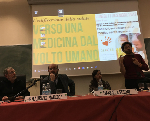 Roma, mattinata su Carlo Urbani all'Università La Sapienza